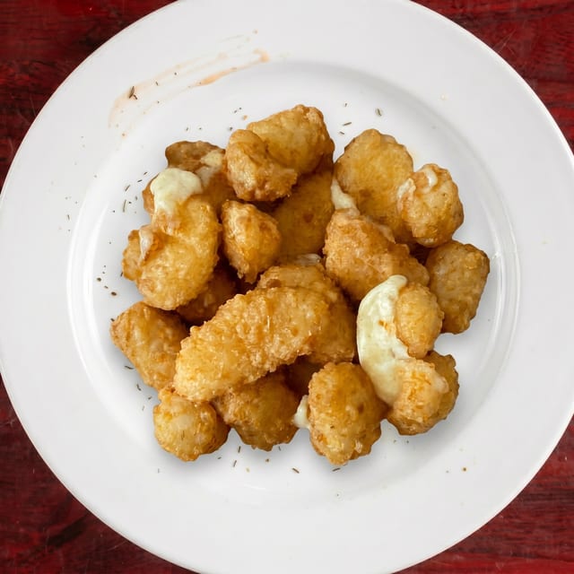 Fried Cheese Curds.